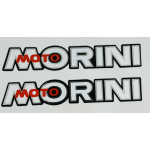 MOTO MORINI DECALCOMANIE ADESIVI SERBATOIO IN PVC